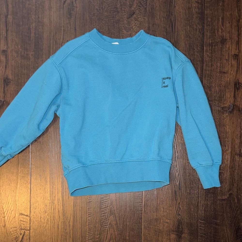 Zara Blue Crewneck